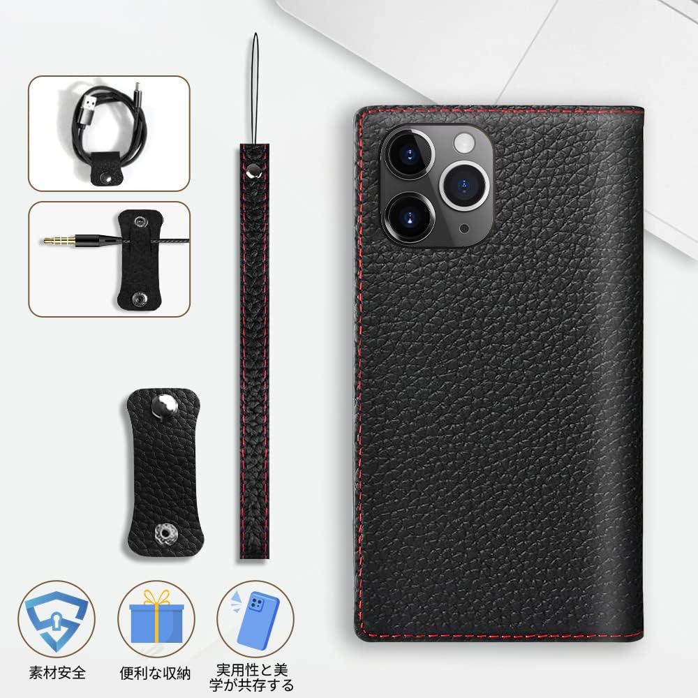 Amazon.co.jp: TENSIK iPhone 16 pro max 用の ケース 手帳型